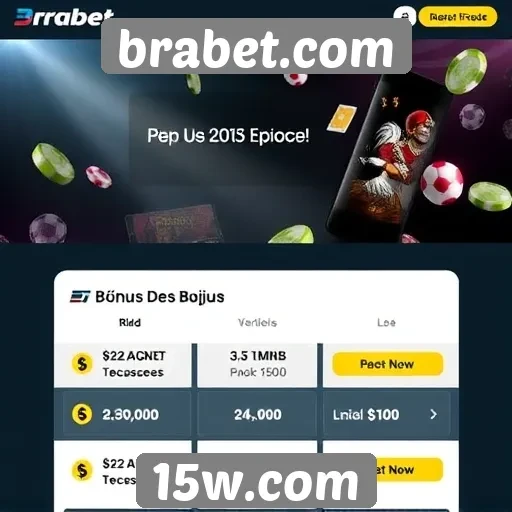 Como funciona o sistema de bônus do brabet.com